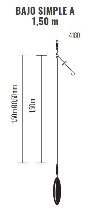 Bajo surfcasting